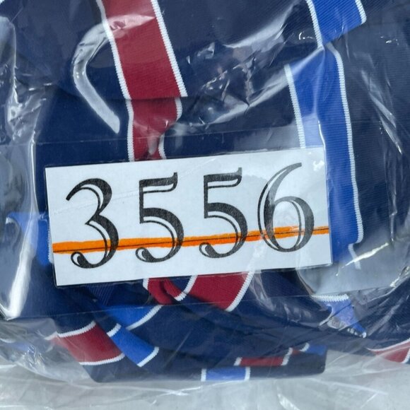 Chaps Golf Mens XL Polo Shirt Blue/Red/White Striped Short Sleeve 3556 - Picture 8 of 9